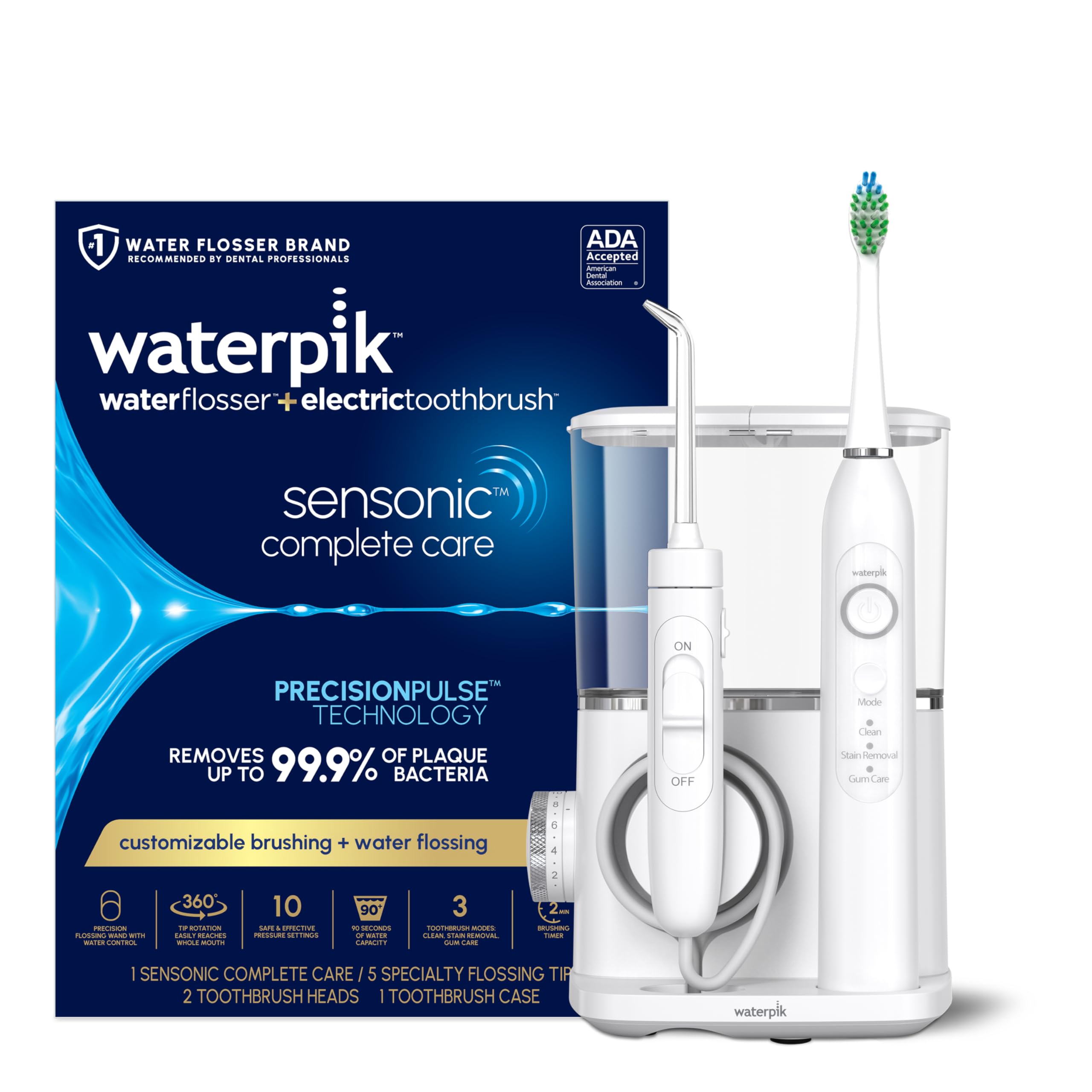 Amazon.co.jp: Waterpik Sensonic コンプリートケア ウォーター